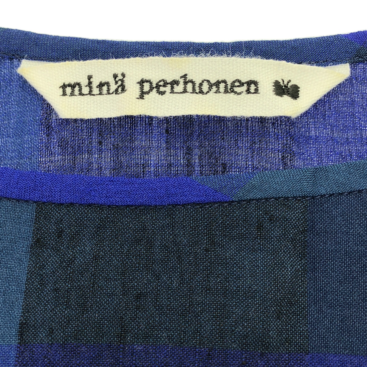 mina perhonen / 미나펠호넨 | 조인 블록 체크 셔츠 | 38 | 여성