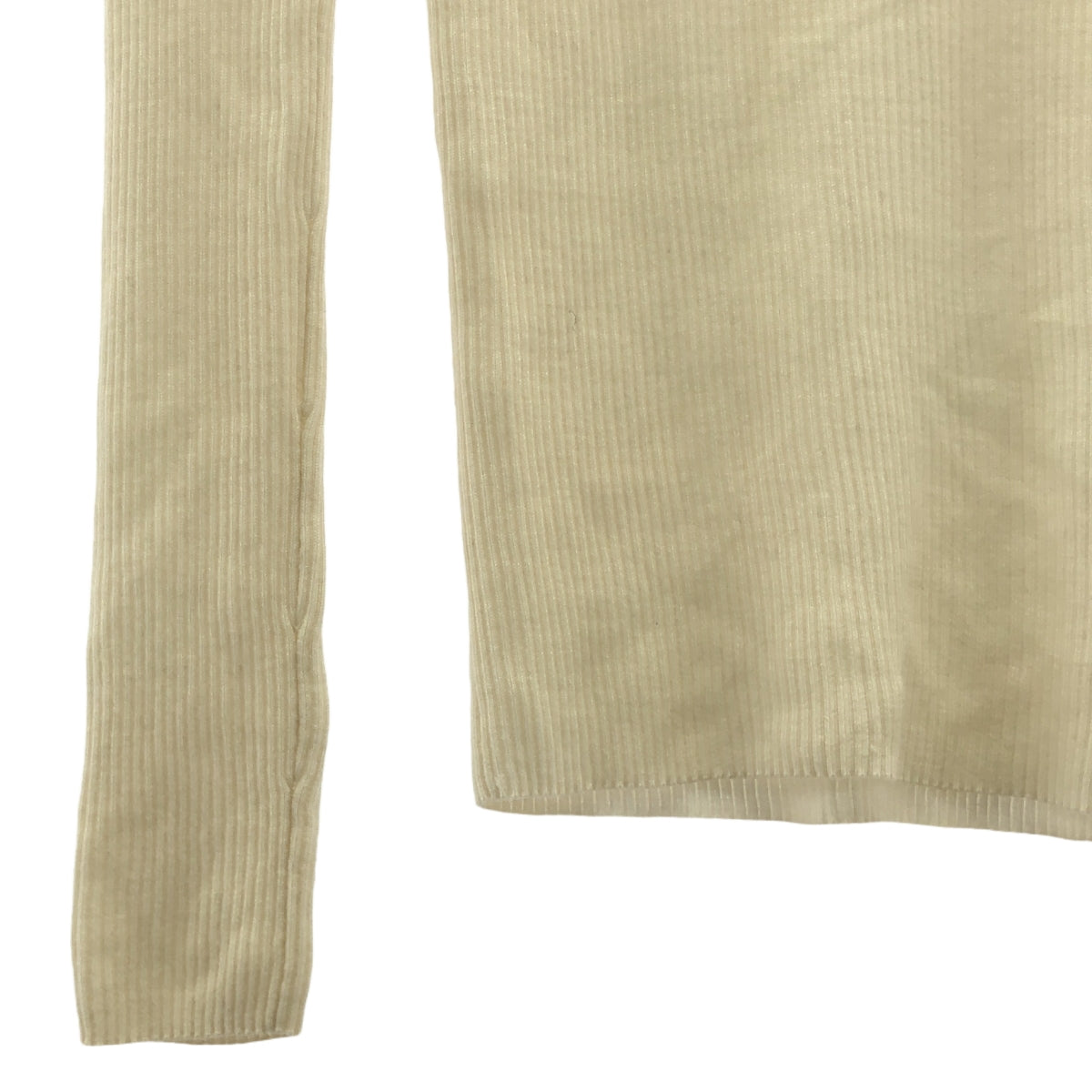 GALERIE VIE / 갤리비 | 프리미어 울 리브 크루 넥 풀오버 니트 | F | 여성