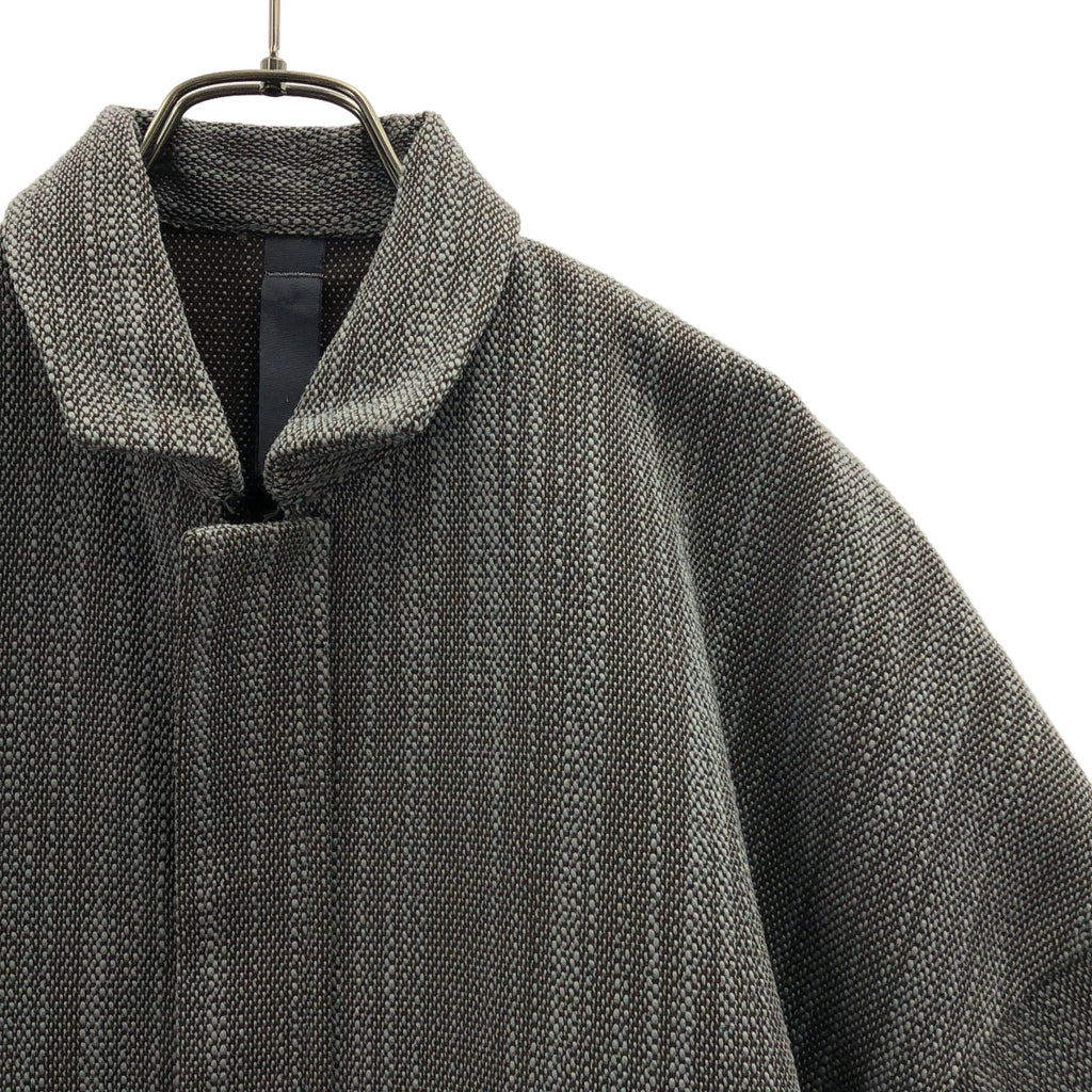 SHINYA KOZUKA / シンヤコヅカ | ウール ツイード ジップジャケット | グレー | メンズ