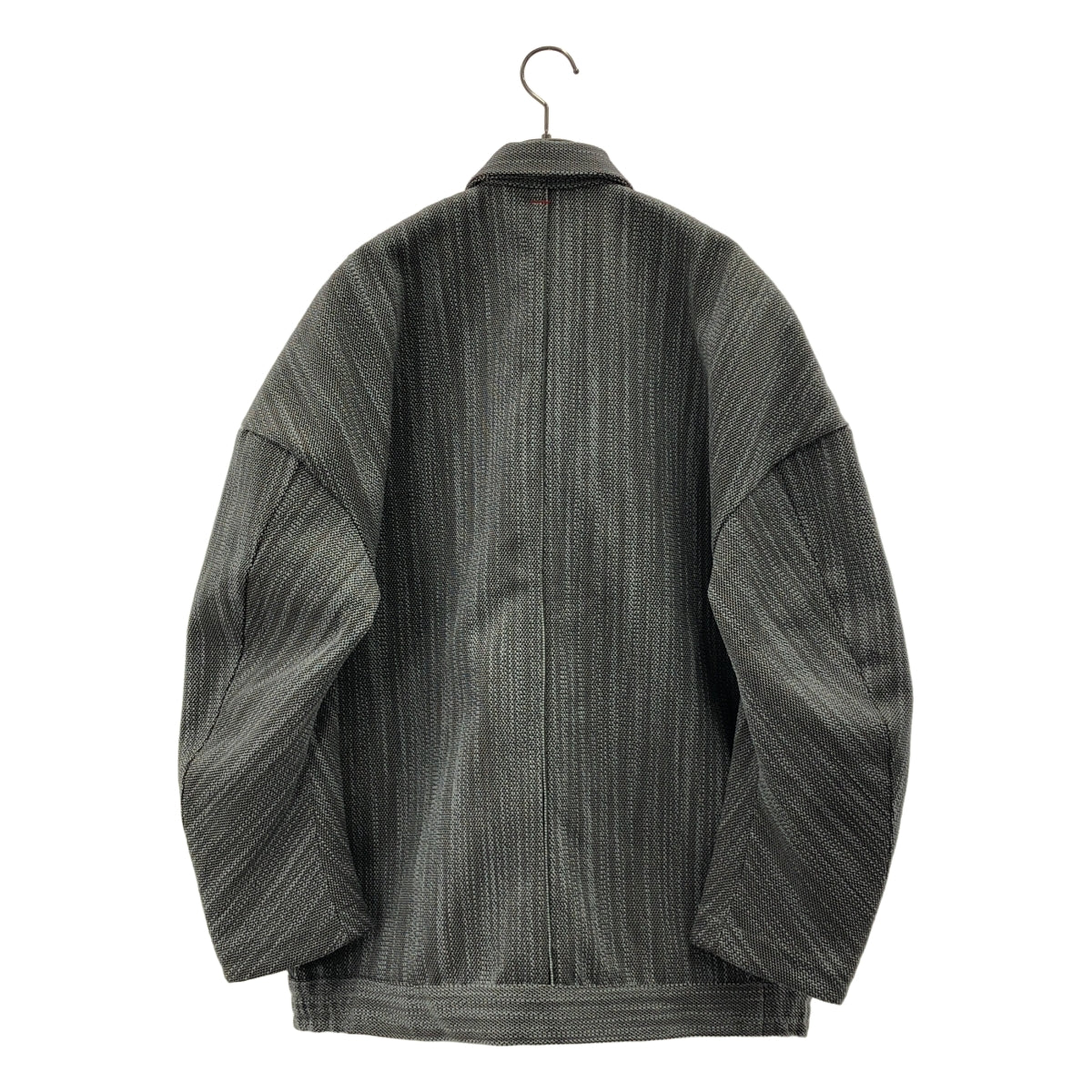 SHINYA KOZUKA / シンヤコヅカ | ウール ツイード ジップジャケット | グレー | メンズ