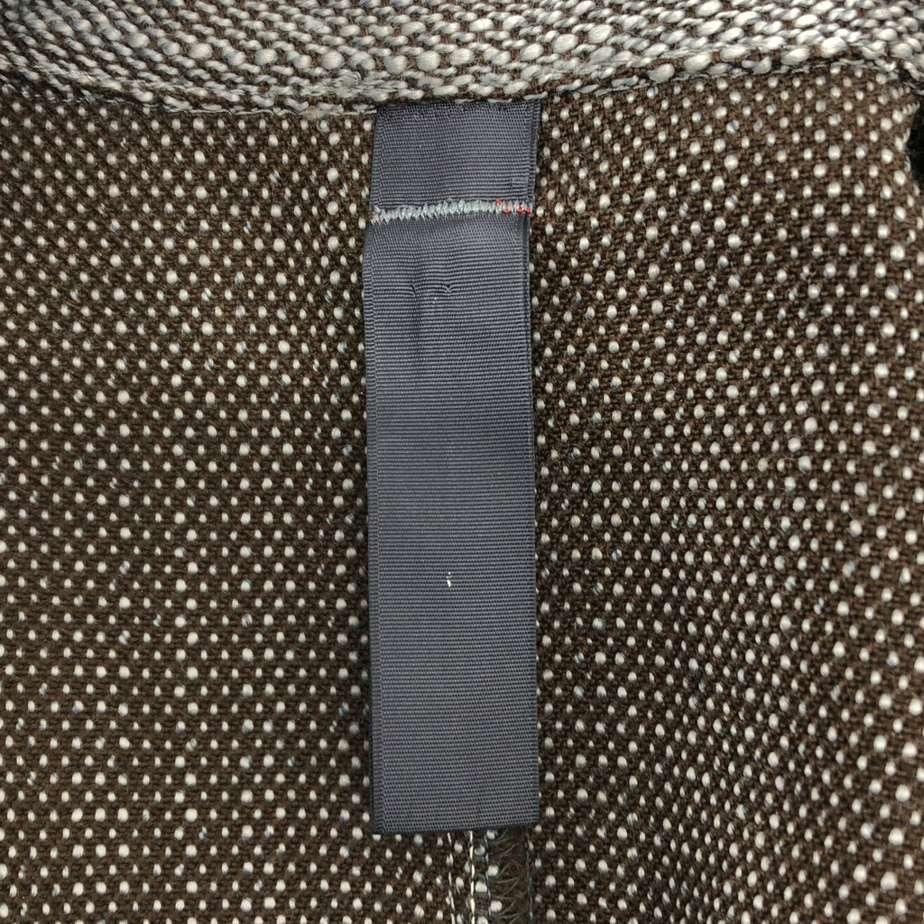 SHINYA KOZUKA / シンヤコヅカ | ウール ツイード ジップジャケット | グレー | メンズ