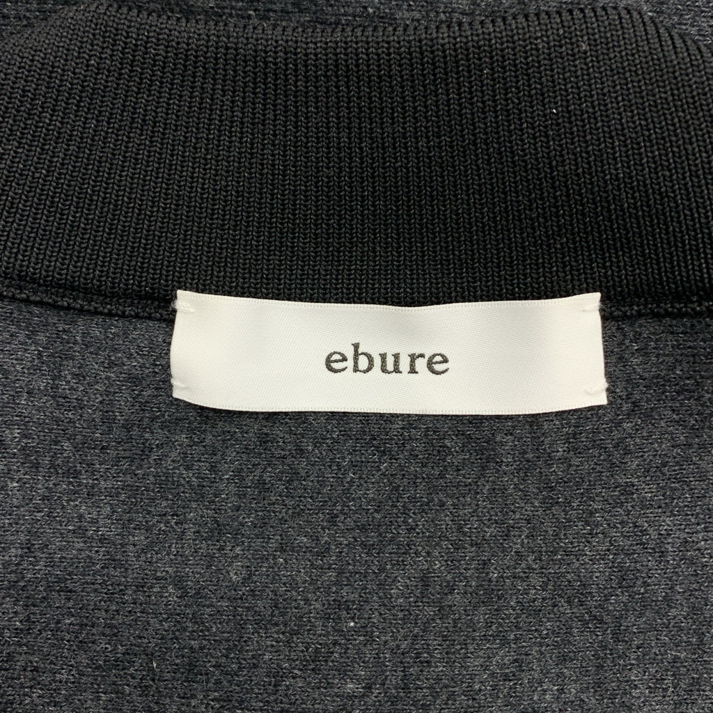 ebure / エブール | ブライトダブルフェイス モックネックニット | 38 | レディース