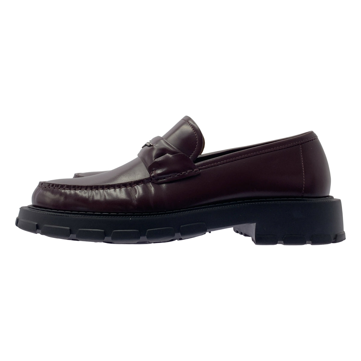 Salvatore Ferragamo | 標誌皮革硬幣樂福鞋 | 尺寸 8 | 深棕色 | 男款