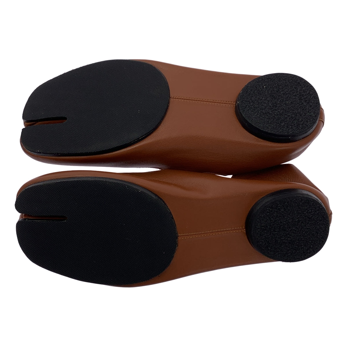 Maison Margiela / 메종 마르젤라 | Tabi Double Strap Ballerina / 타비 가죽 스트랩 발레 슈즈 버선 |