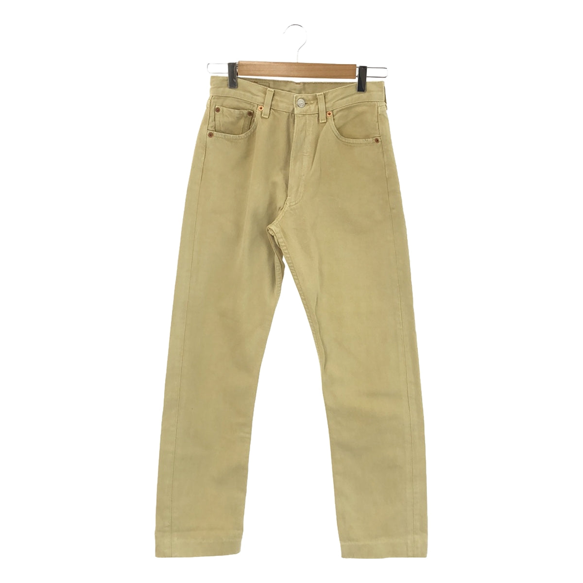 Levi's | 501 Cotton Straight Pants | W28 | Beige | Women's