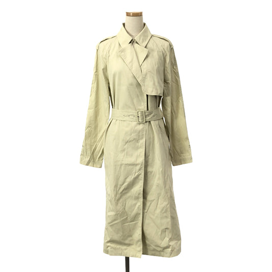 theory | LT TECH 2 ESSENTIAL TRENCH Trench Coat | S | Light Beige | Women's