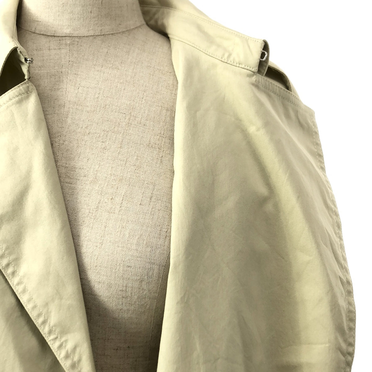 theory | LT TECH 2 ESSENTIAL TRENCH Trench Coat | S | Light Beige | Women's