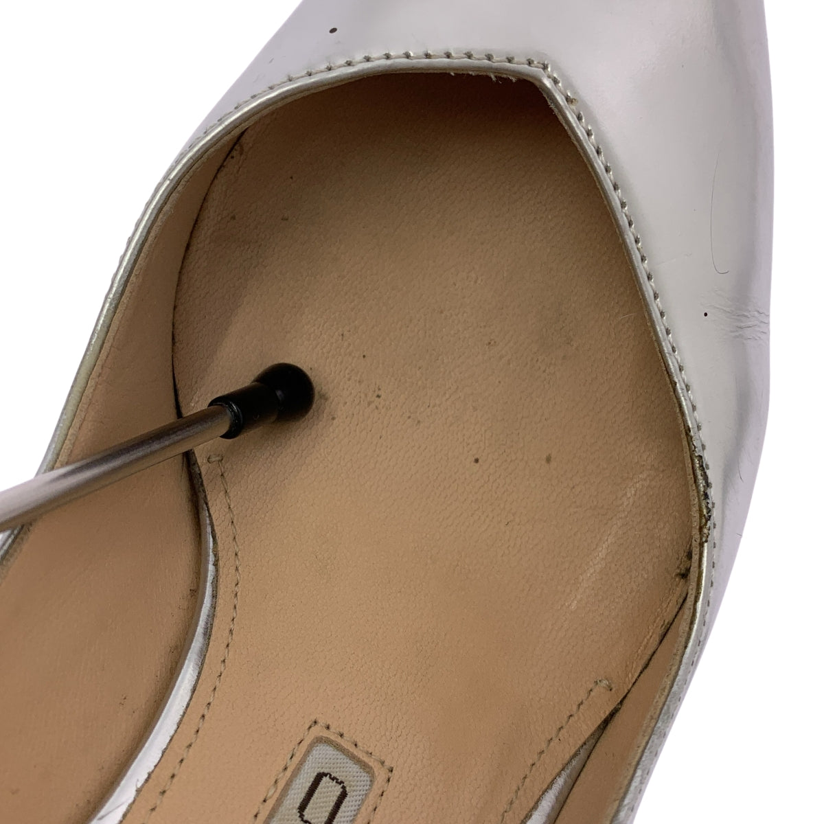 PELLICO / ペリーコ | パテントレザー メタリック ポインテッドトゥ ヒール パンプス | 35 | レディース