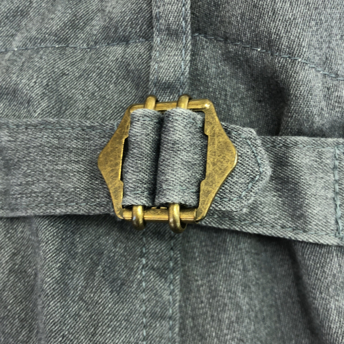 visvim / ビズビム | High Water Chino / シンチバック ハイウォーター チノパンツ | S | グレー | メンズ