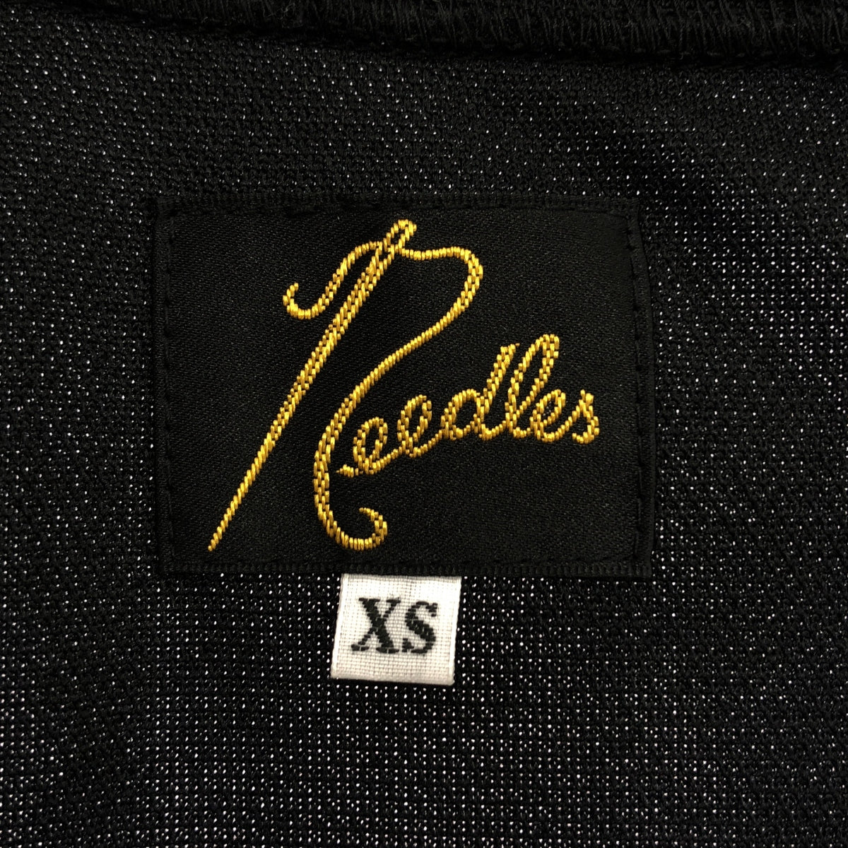 Needles / ニードルス | Track Jacket トラック ジャケット | XS | ブラック/ゴールド | メンズ