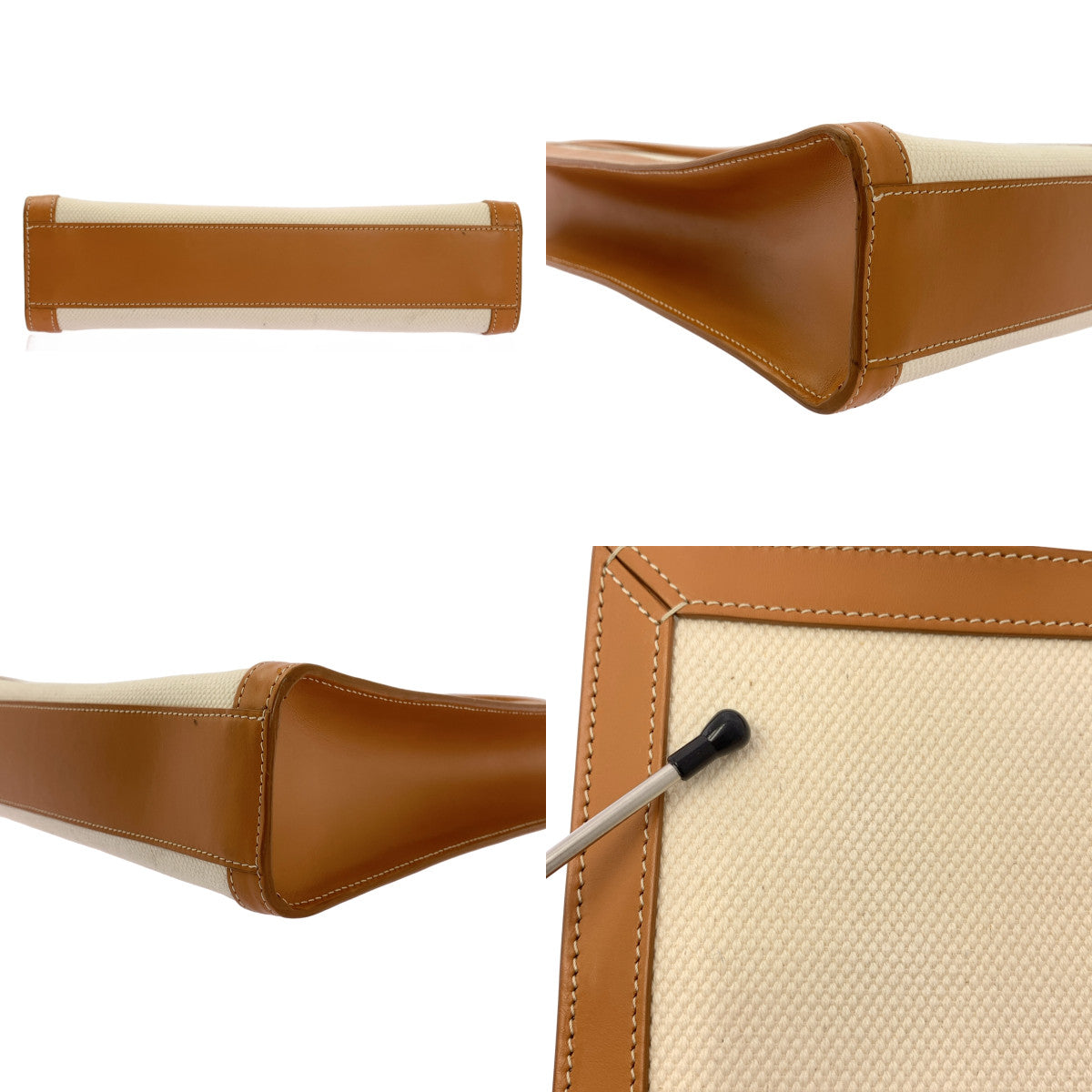 CELINE / 셀린느 | 스몰 버티컬 하마 가죽 캔버스 숄더백 / 192082BNZ |