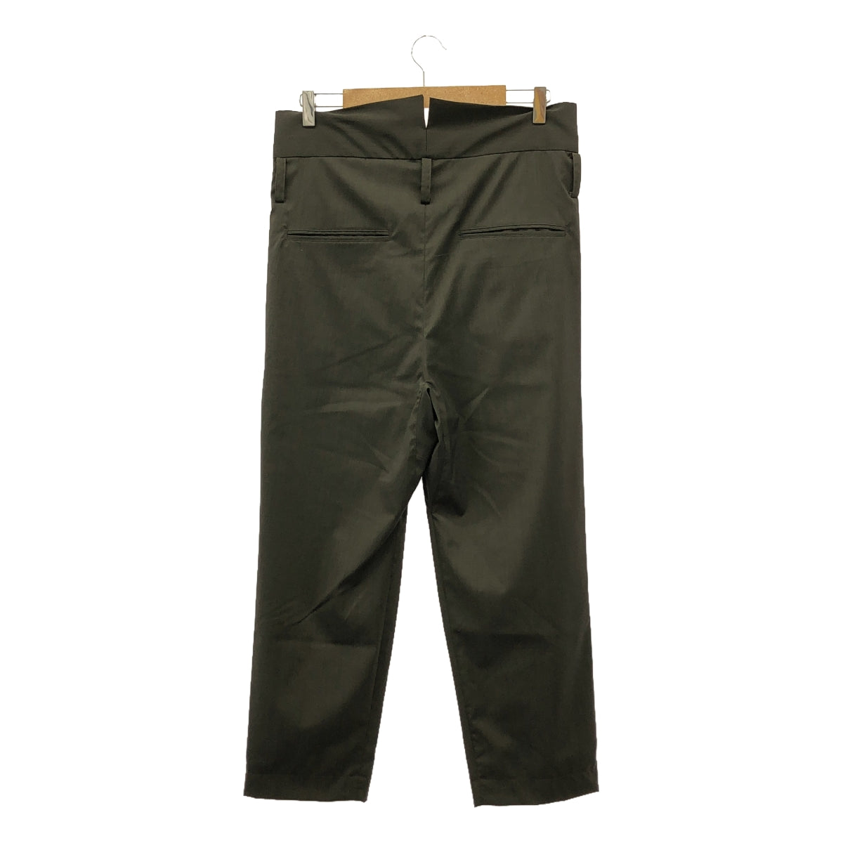 [New] prasthana / Prasthana | W/SOLOTEX high rise slacks / Pants | M | Black | Men's