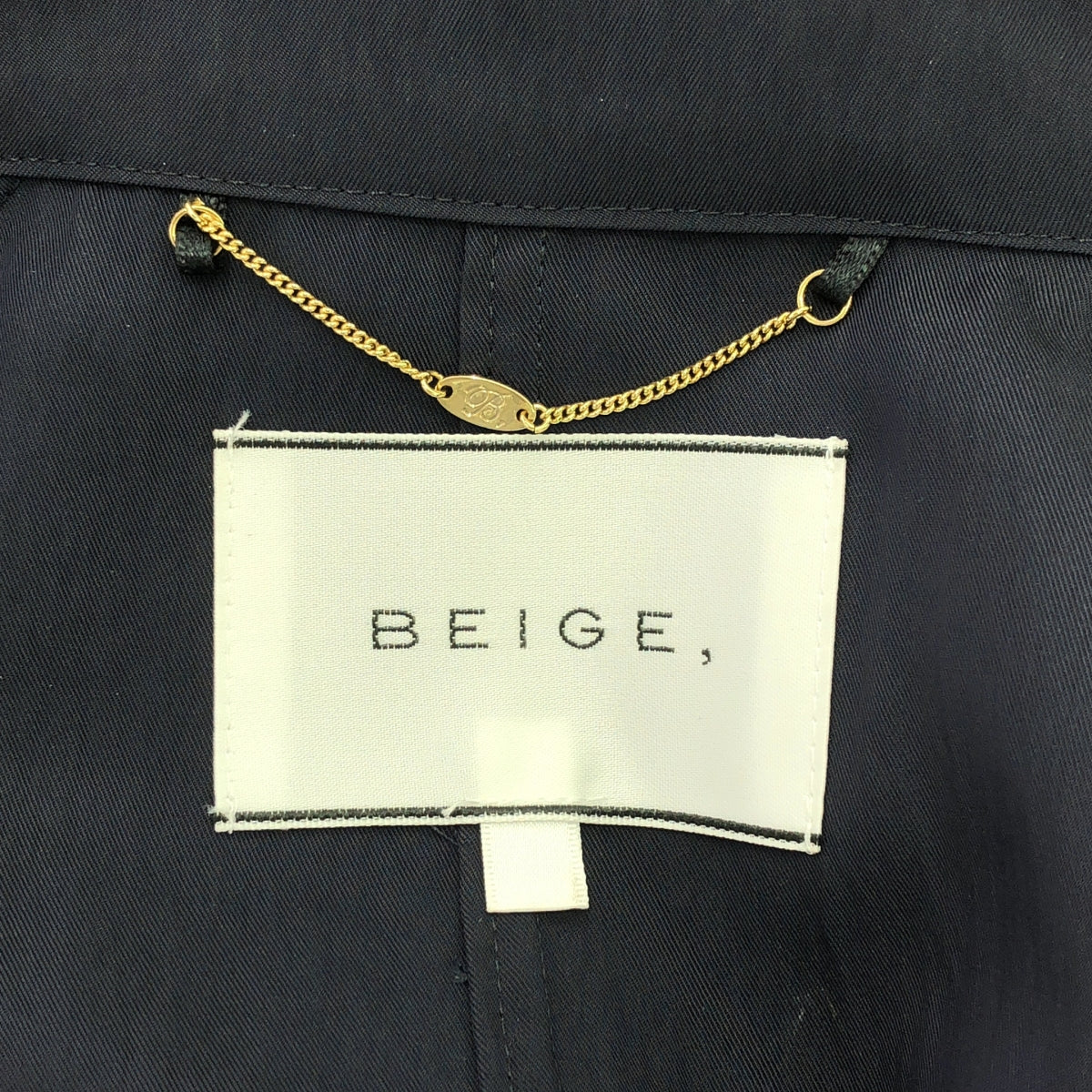 BEIGE， / ベイジ | トレンチコート | 2 | ネイビー | レディース