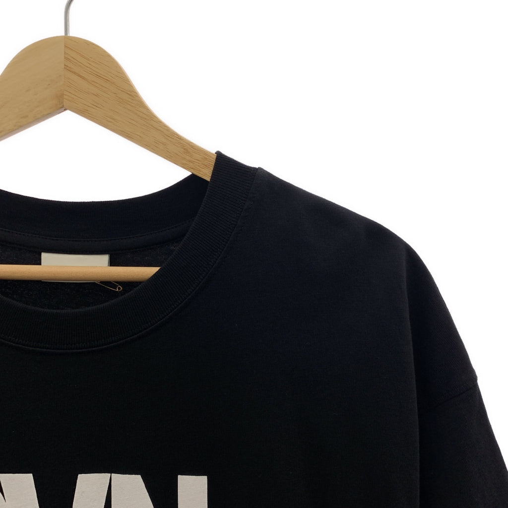 DRIES VAN NOTEN / 드리스 반 노텐 | 2023SS | HELI PRSH 6603 MKT-SHIRT / 양면 프린트 로고 T 셔츠 컷소우 | L | 남성