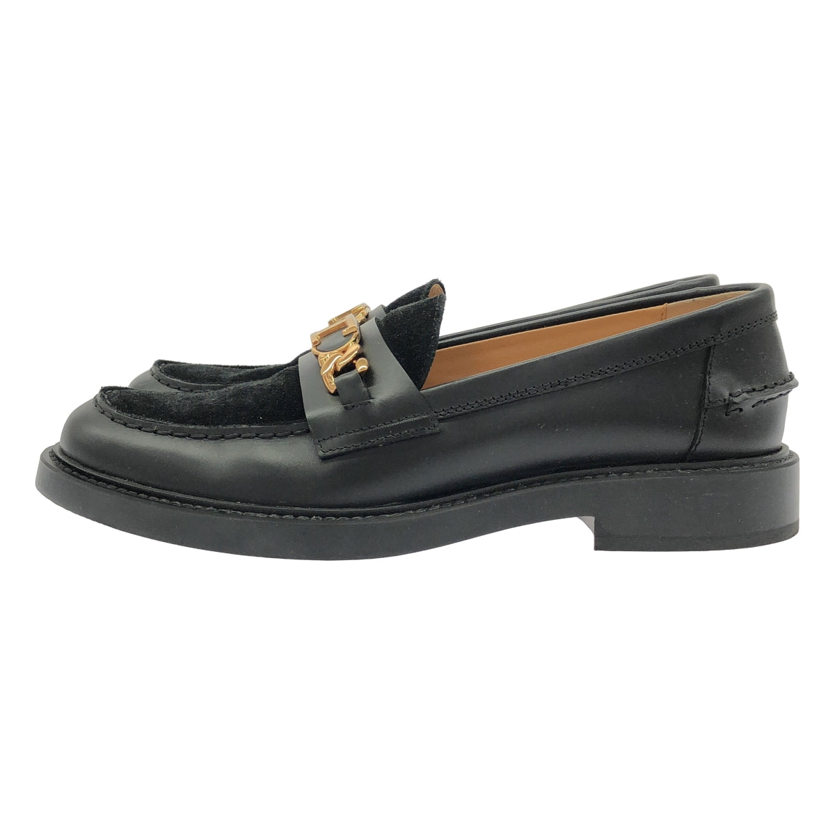 TOD'S | GOMMA BASSO T 型鏈皮革樂福鞋 | 尺寸 39 | 男款