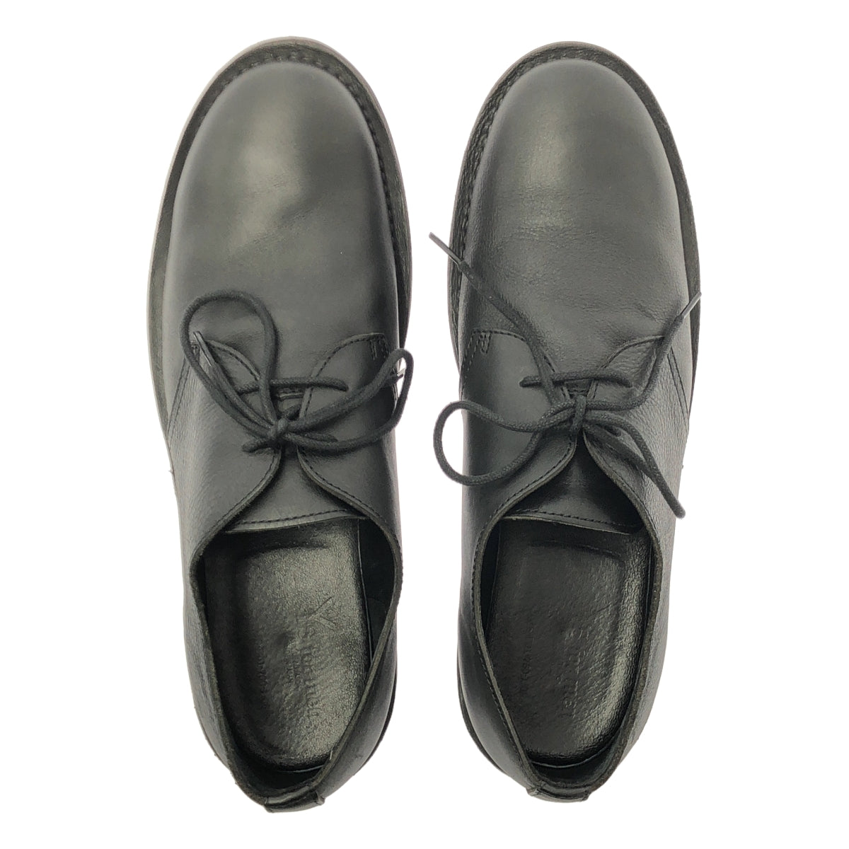 Y's for men / ワイズフォーメンヨウジヤマモト | レザー レースアップ プレーントゥ ドレスシューズ 革靴 |