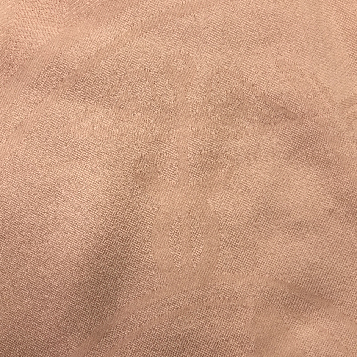 HERMES / 헤르메스 | 뉴 리브리스 / 캐시미어 실크 로고 자카드 대형 프린지 스톨 머플러 |