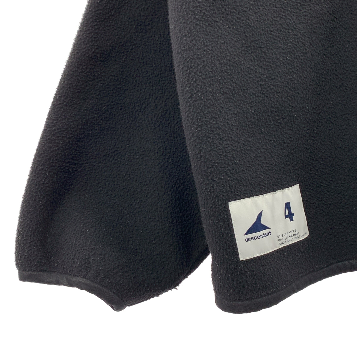 DESCENDANT FLEECE CARDIGAN フリース カーディガン DESCENDANT / ディセンダント | FLEECE CARDIGAN / オーバーシルエット