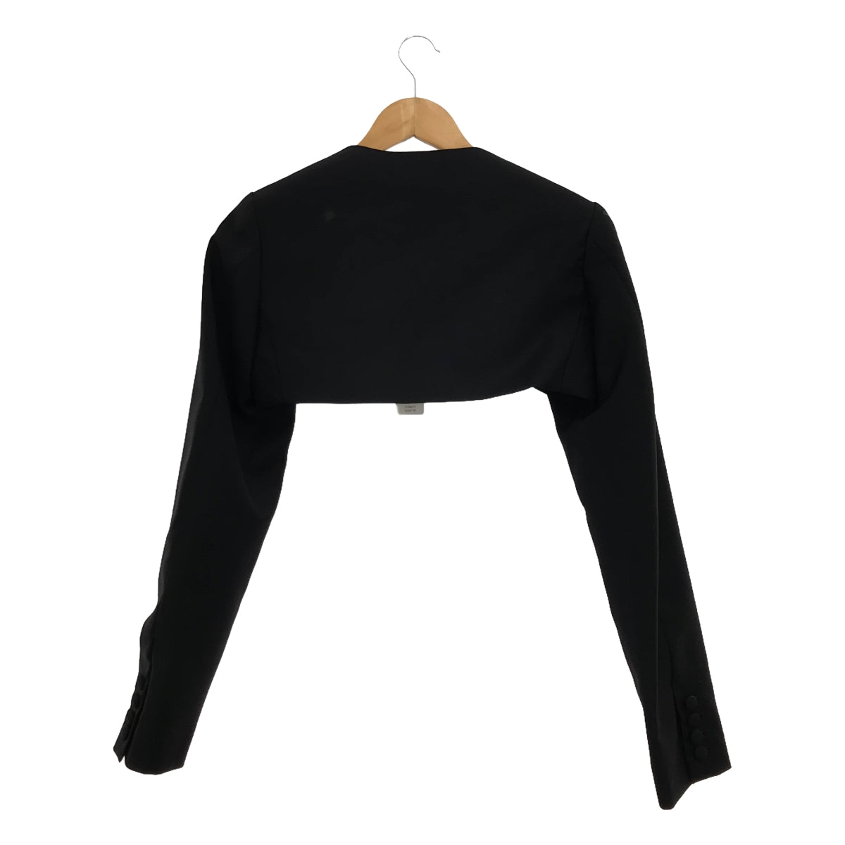 【美品】  EZUMi (YASUTOSHI EZUMI) / エズミ(ヤストシエズミ) | セットアップ ミニボレロ ボリュームスカート | F | ブラック | レディース