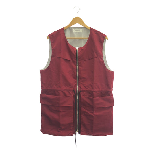 【新品】  prasthana / プラスターナ | adaptation vest | M | レッド | メンズ