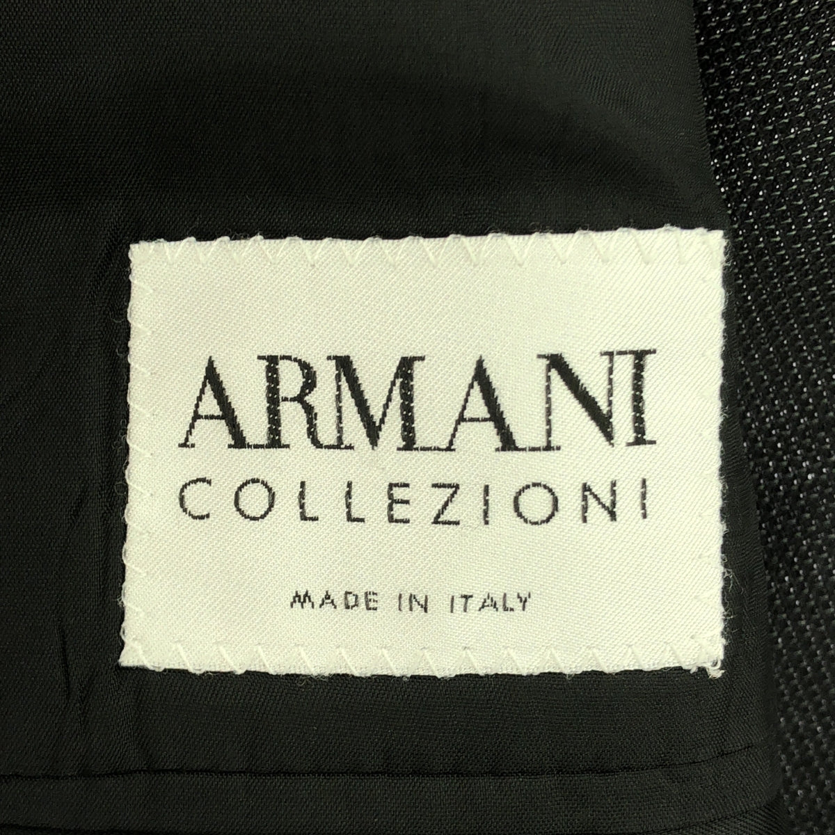 ARMANI COLLEZIONI | Wool 3B tailored jacket | 48 | Black | Men's