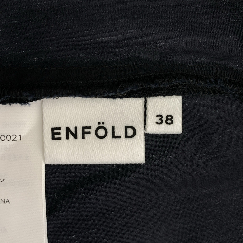 ENFOLD | 2025AW | 圓形無袖襯衫 | 尺寸 38 | 女款