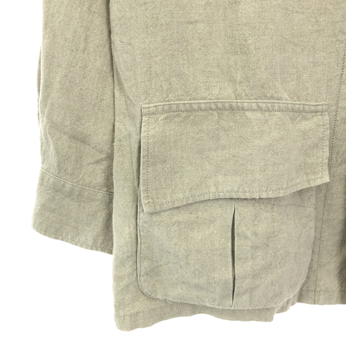 SLOW / スロウ | linen jungle fatigue jacket リネン ジャングルファティーグ ジャケット | 1 | ア – KLD