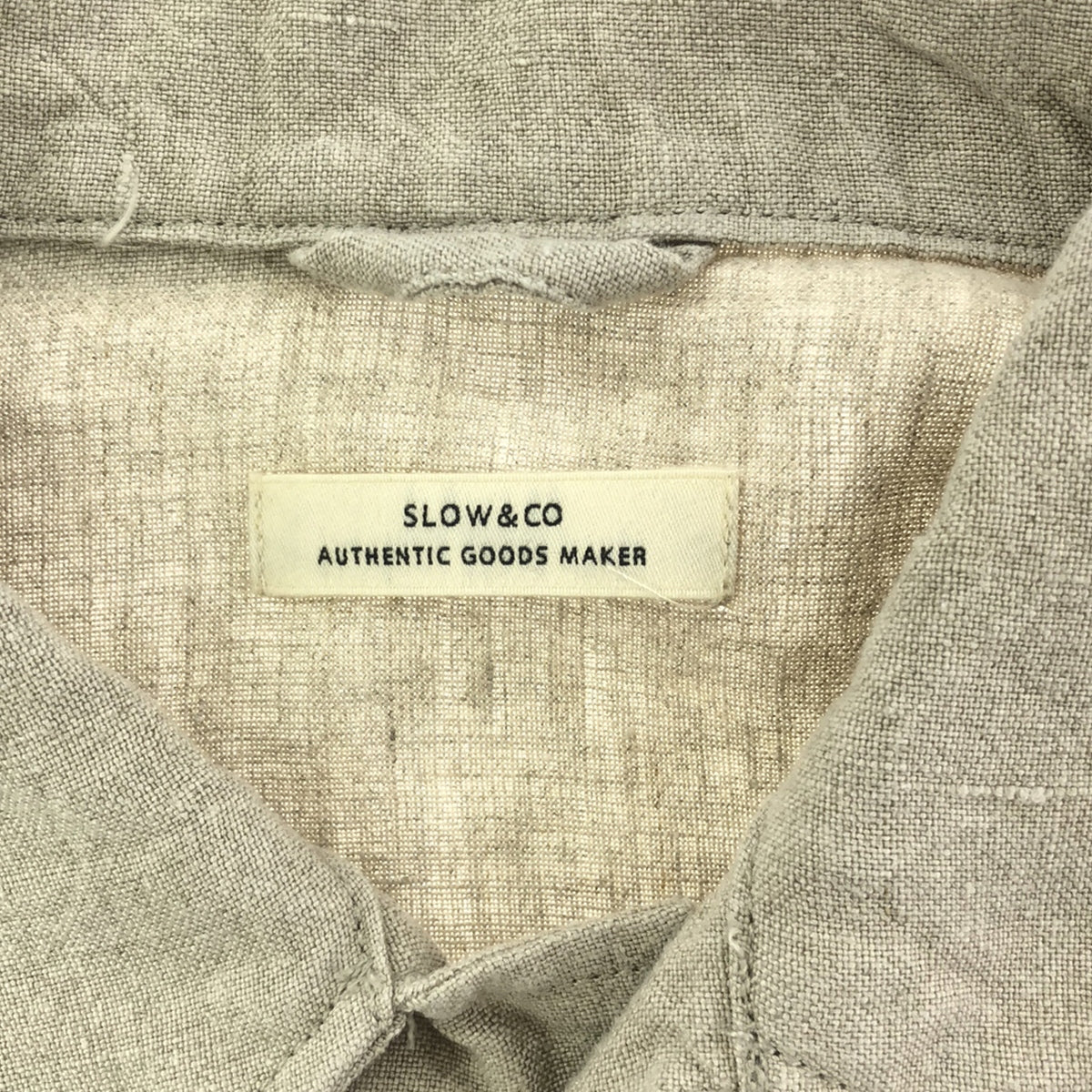 SLOW / 슬로우 | linen jungle fatigue jacket 린넨 정글 파티그 재킷 | 1 | 아이보리 | 남성