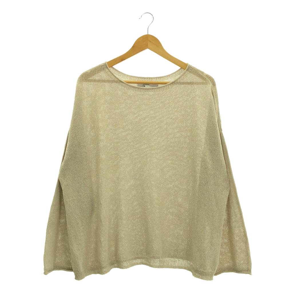 Framework / フレームワーク | 2023SS | ウォッシャブルニュアンス ワイドプルオーバー | F | レディース