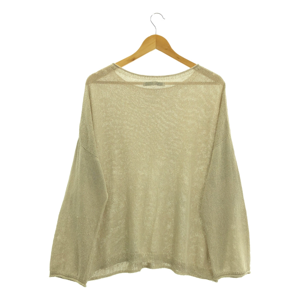 Framework / フレームワーク | 2023SS | ウォッシャブルニュアンス ワイドプルオーバー | F | レディース