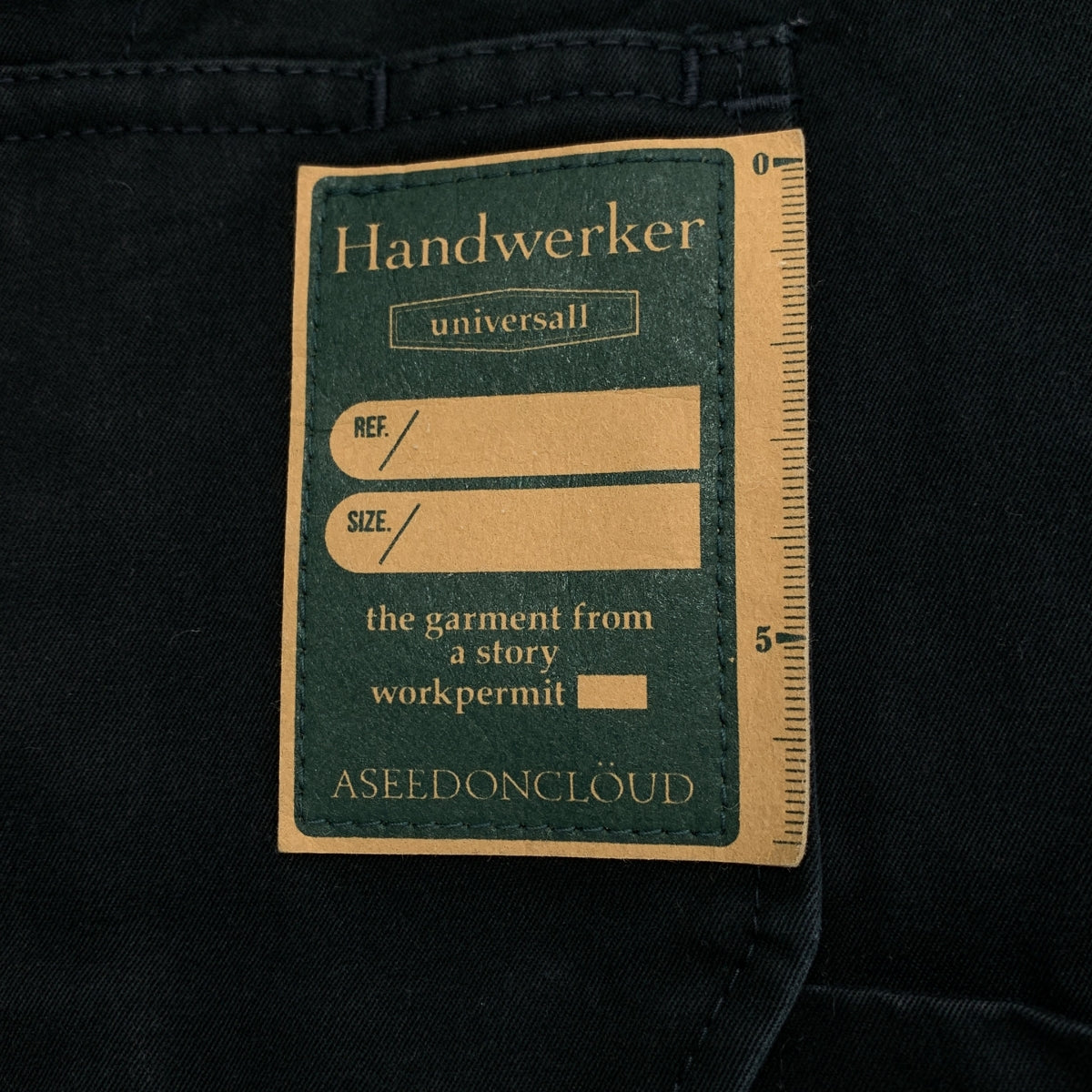 ASEEDONCLOUD / 아시돈 클라우드 | HandWerker / 코튼 테일러드 재킷 | S | 남성