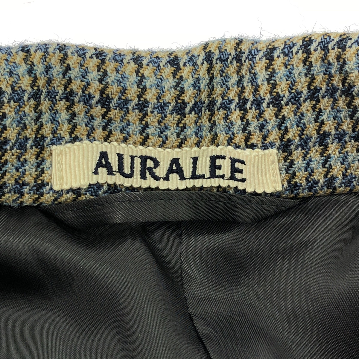 AURALEE / オーラリー | 2019AW | DOUBLE FACE CHECK CHESTERFIELD COAT ダブルフェイス チェック チェスターフィールド コート | 0 | マルチカラー | メンズ