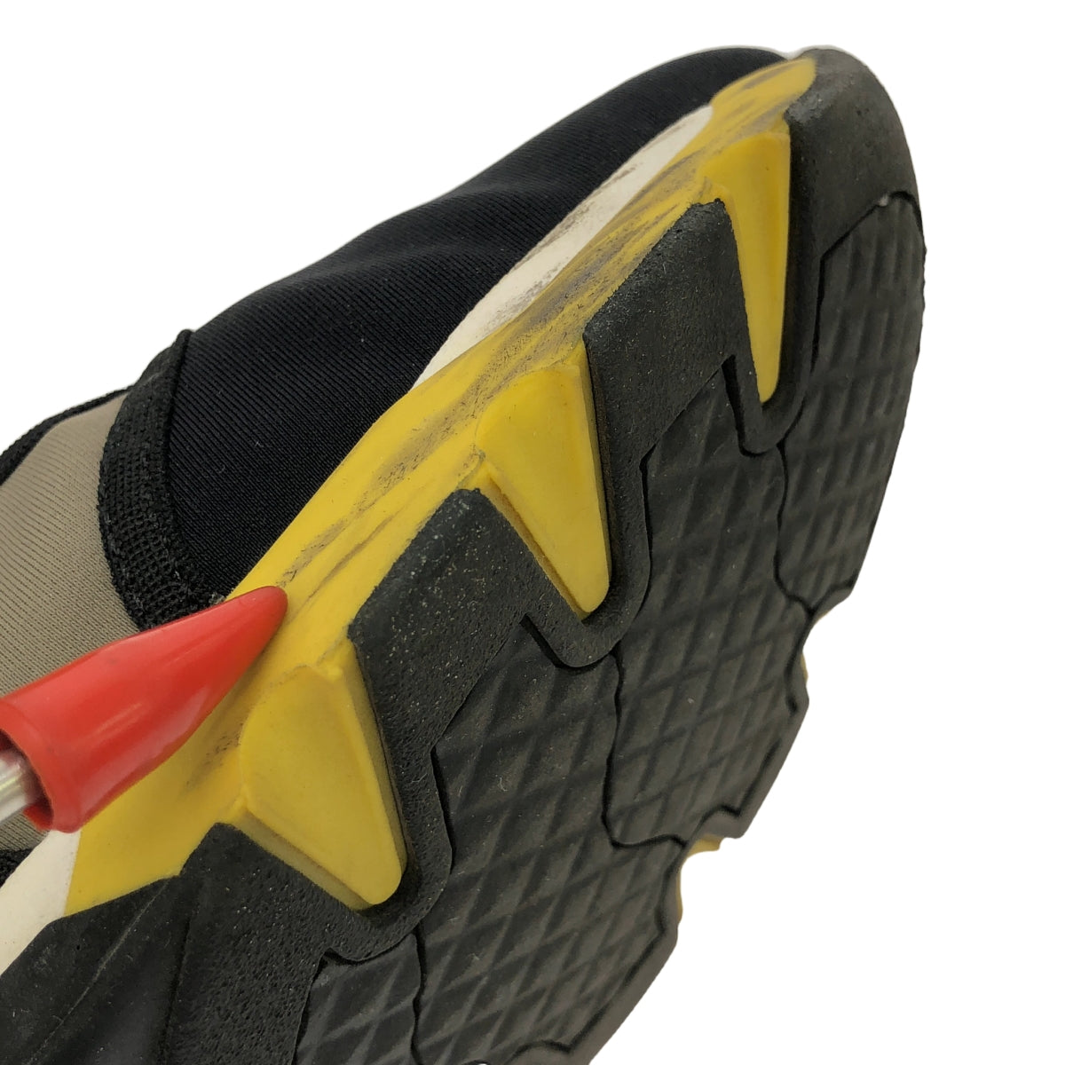 MARNI | SCARPA 運動鞋 Velcro 運動鞋 |尺寸 36 |黑色 / 黃色 / 灰色 |女性的