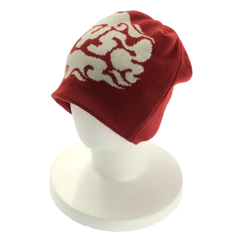 HYSTERIC GLAMOUR / ヒステリックグラマー | FLAME LOGO SHORT BEANIE / ロゴ ビーニーキャップ 帽子 | FREE | その他