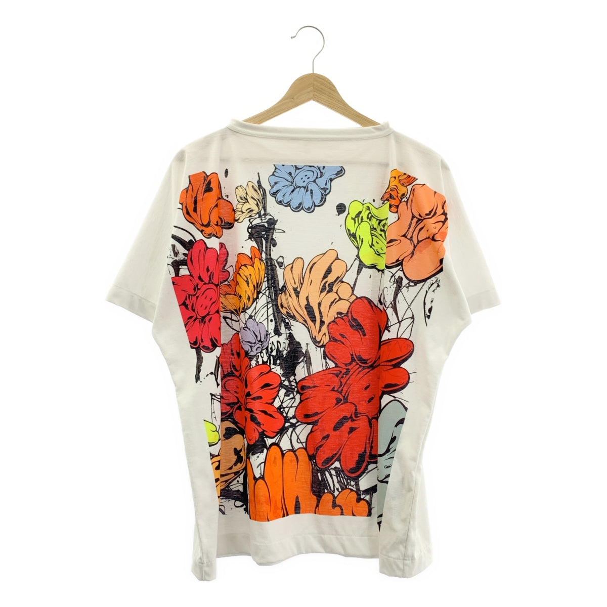 COMME des GARÇONS | tao COMME des GARÇONS | 2023 春天夏季 |棉質花卉印花上衣 | L 號 |女性的