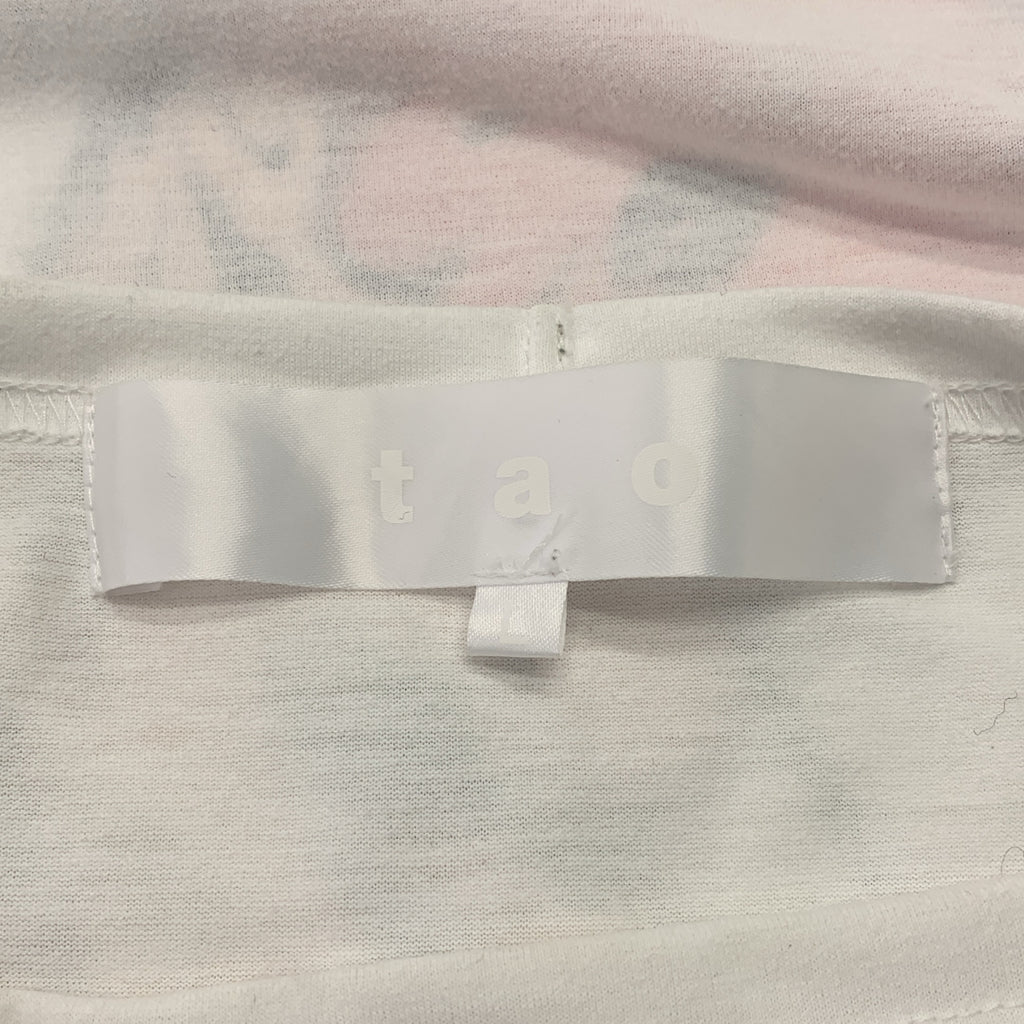 COMME des GARÇONS | tao COMME des GARÇONS | 2023 春天夏季 |棉質花卉印花上衣 | L 號 |女性的