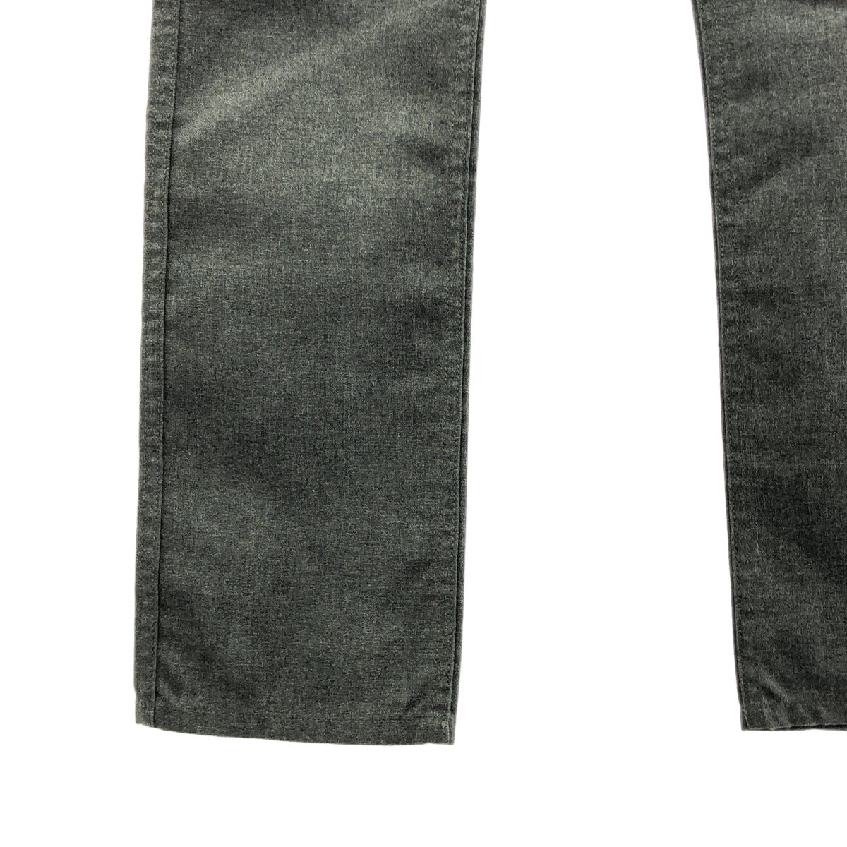 JUNYAWATANABE COMMEdesGARCONS MAN / 준야와타나베만 | 2010AW | 폴리에스테르 코튼 스트레이트 팬츠 | M | 그레이 | 남성