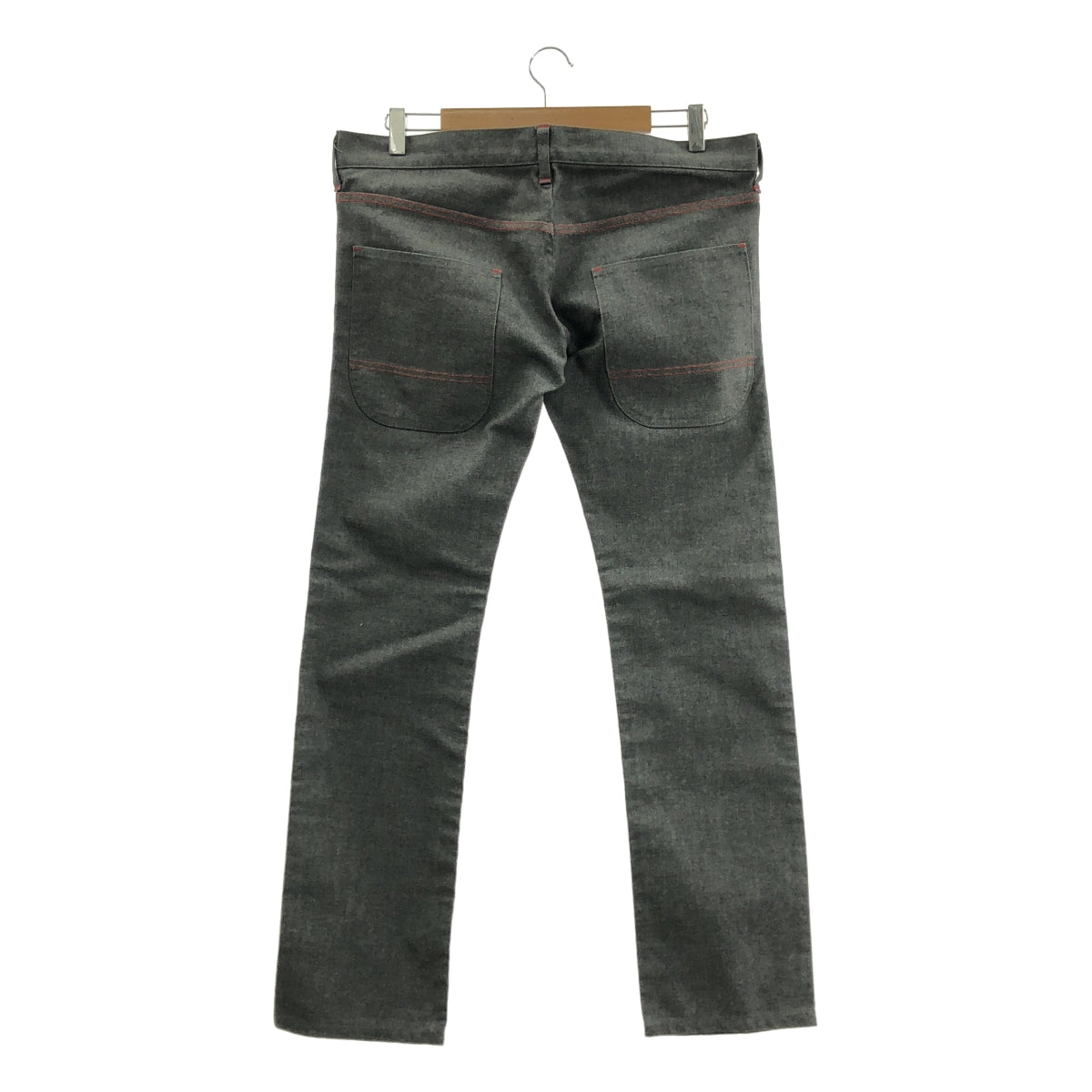 JUNYAWATANABE COMMEdesGARCONS MAN / 준야와타나베만 | 2010AW | 폴리에스테르 코튼 스트레이트 팬츠 | M | 그레이 | 남성