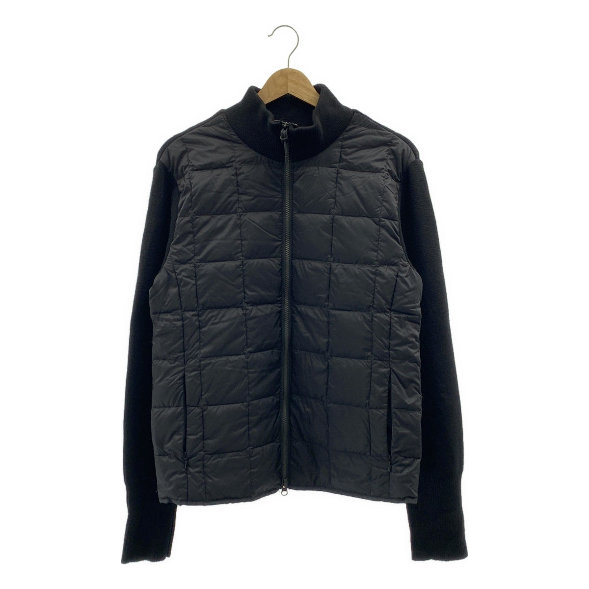 TAION / 티온 | 하이넥 니트 다운 재킷 | S | 여성