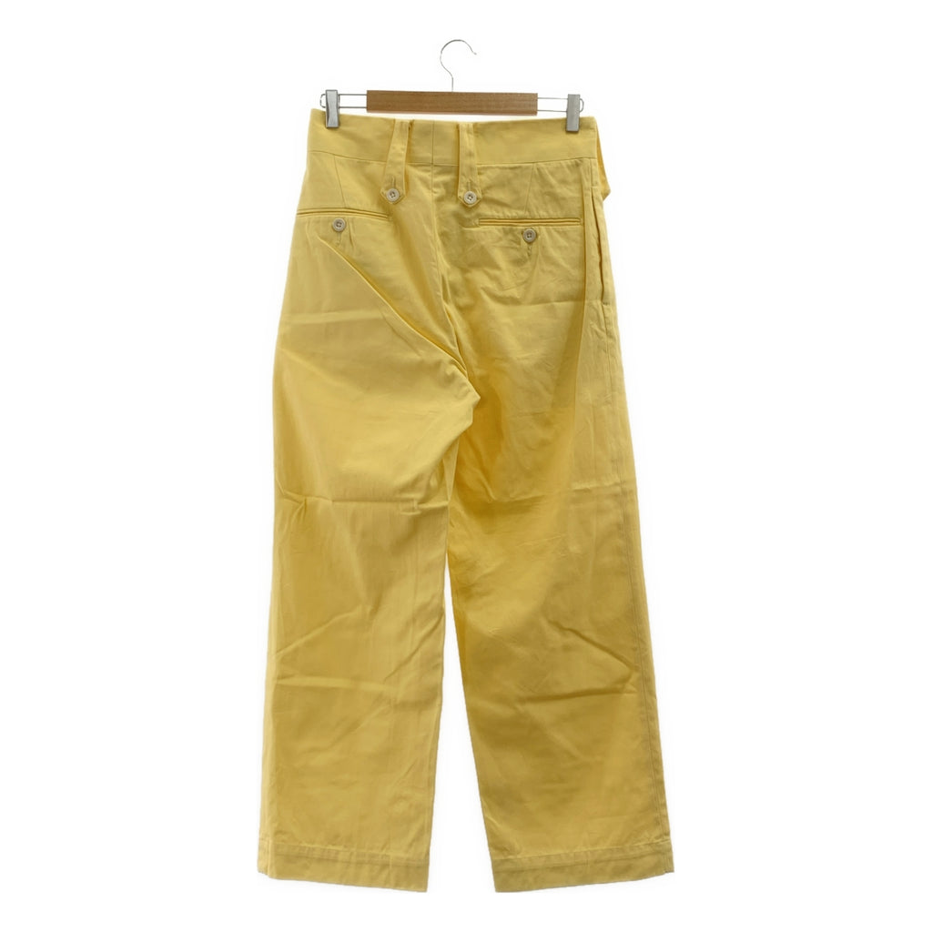 Tangent / タンジェント | HENRY GURKHA TROUSERS ヘンリー 2タック グルカ トラウザー パンツ | 44 | イエロー | メンズ