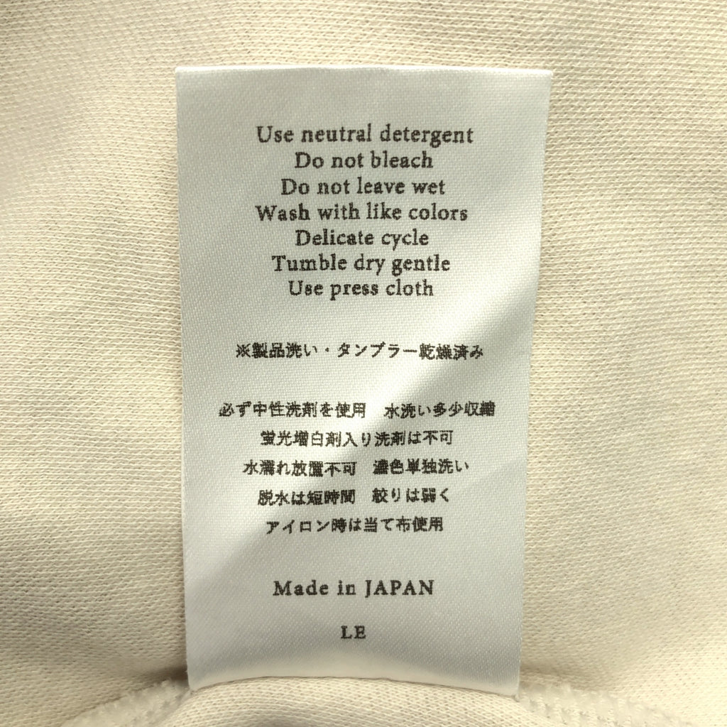NO CONTROL AIR / ノーコントロールエア | 強撚コットン 接結リバーニット 5分袖 クルーネックプルオーバー | 3 | レディース