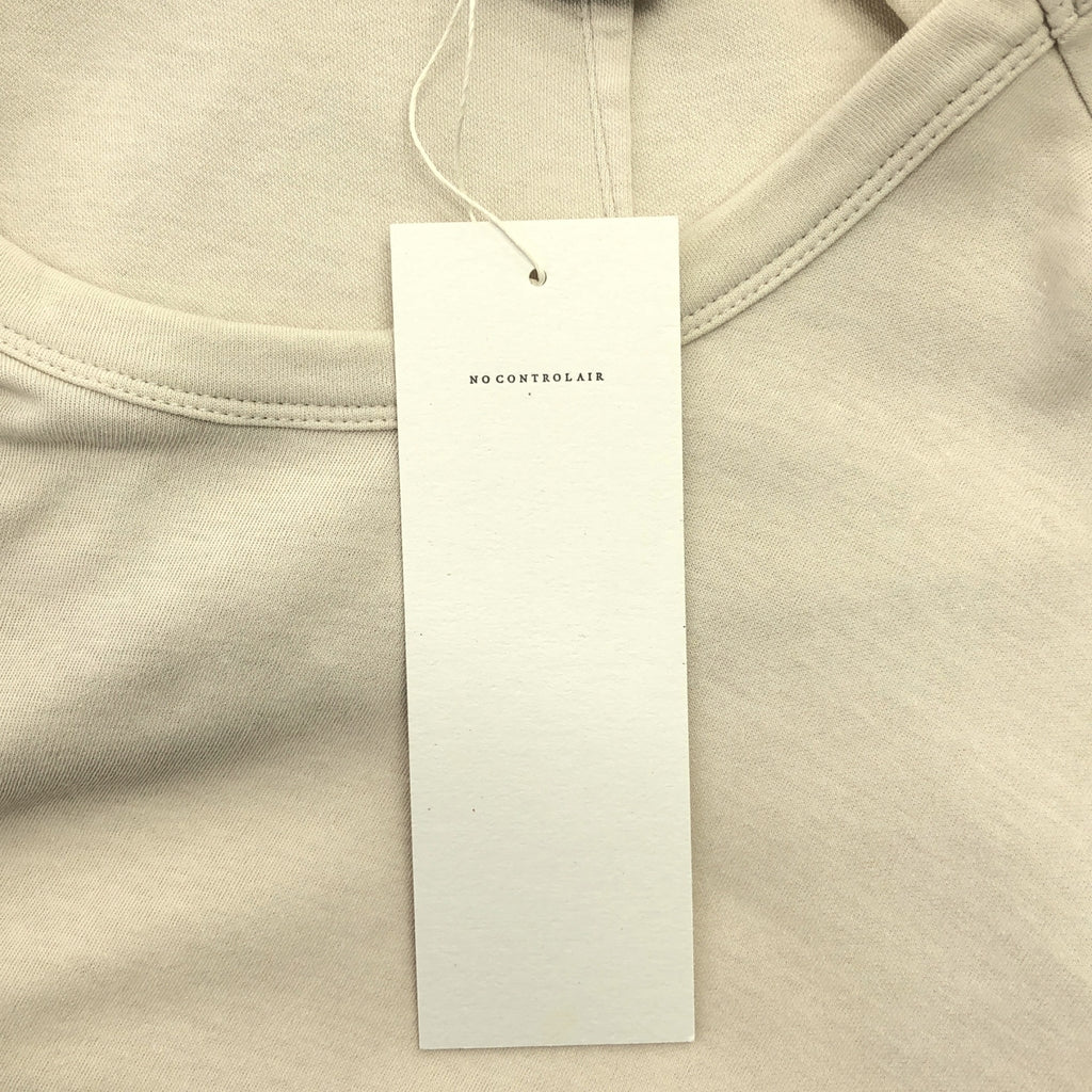 NO CONTROL AIR / ノーコントロールエア | 強撚コットン 接結リバーニット 5分袖 クルーネックプルオーバー | 3 | レディース