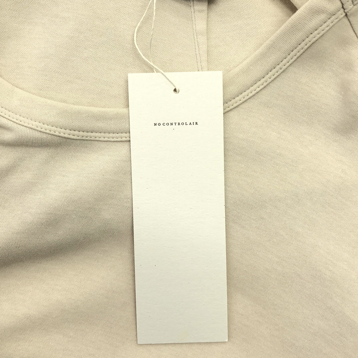 NO CONTROL AIR / ノーコントロールエア | 強撚コットン 接結リバーニット 5分袖 クルーネックプルオーバー | 3 | レディース