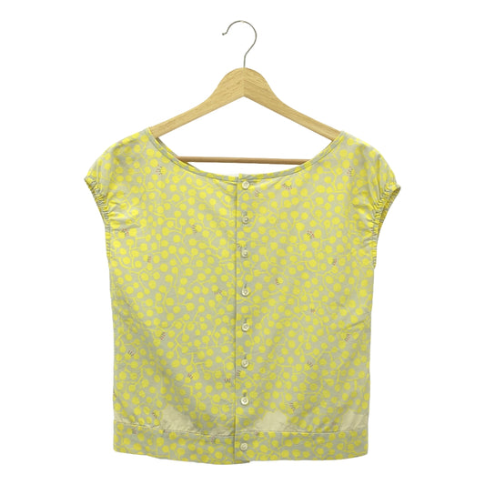 mina perhonen / mina perhonen | sprout sleeveless top | yellow/gray | women's