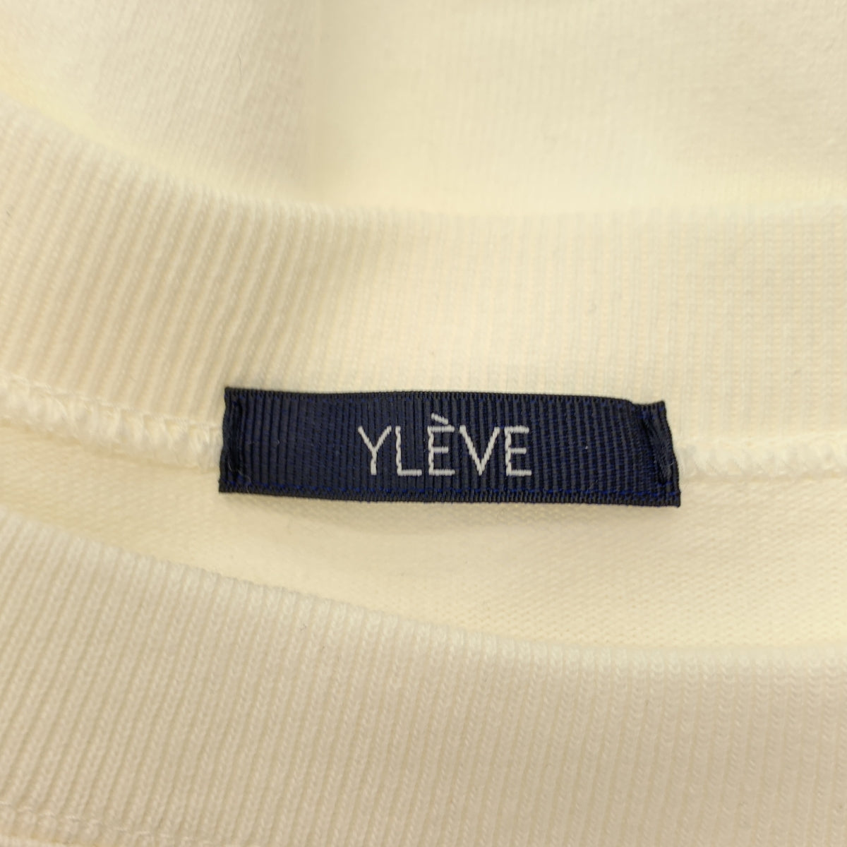 YLEVE / イレーヴ | コットン オーバーサイズ 長袖 Tシャツ | 1 | レディース