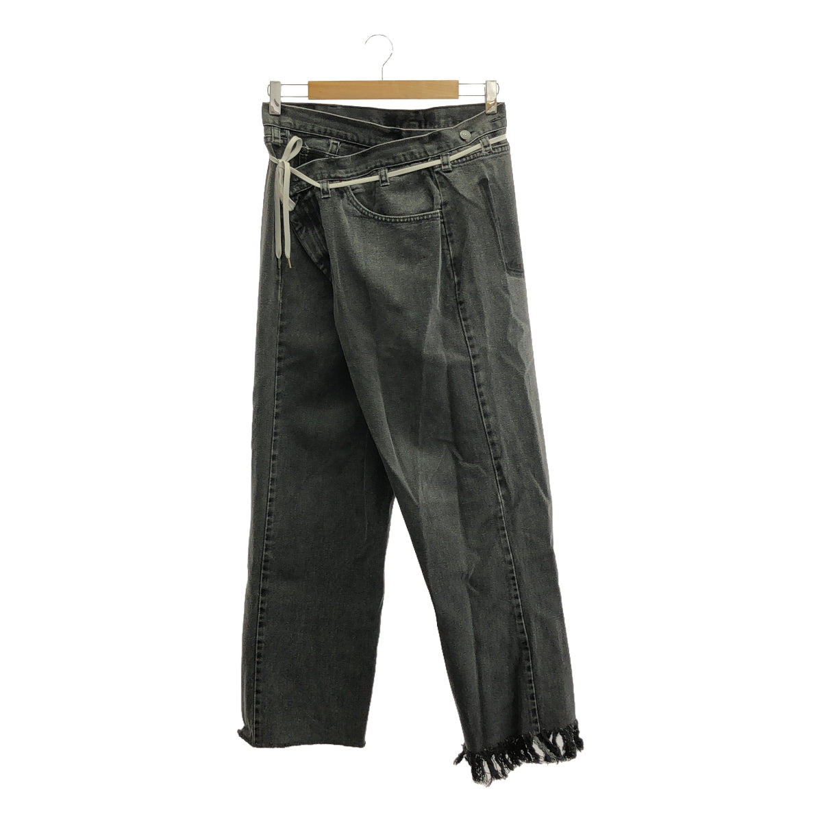 MAISON EUREKA | VINTAGE REWORK BIGGY Vintage Rework Biggy Denim Pants | S | Black | Women's