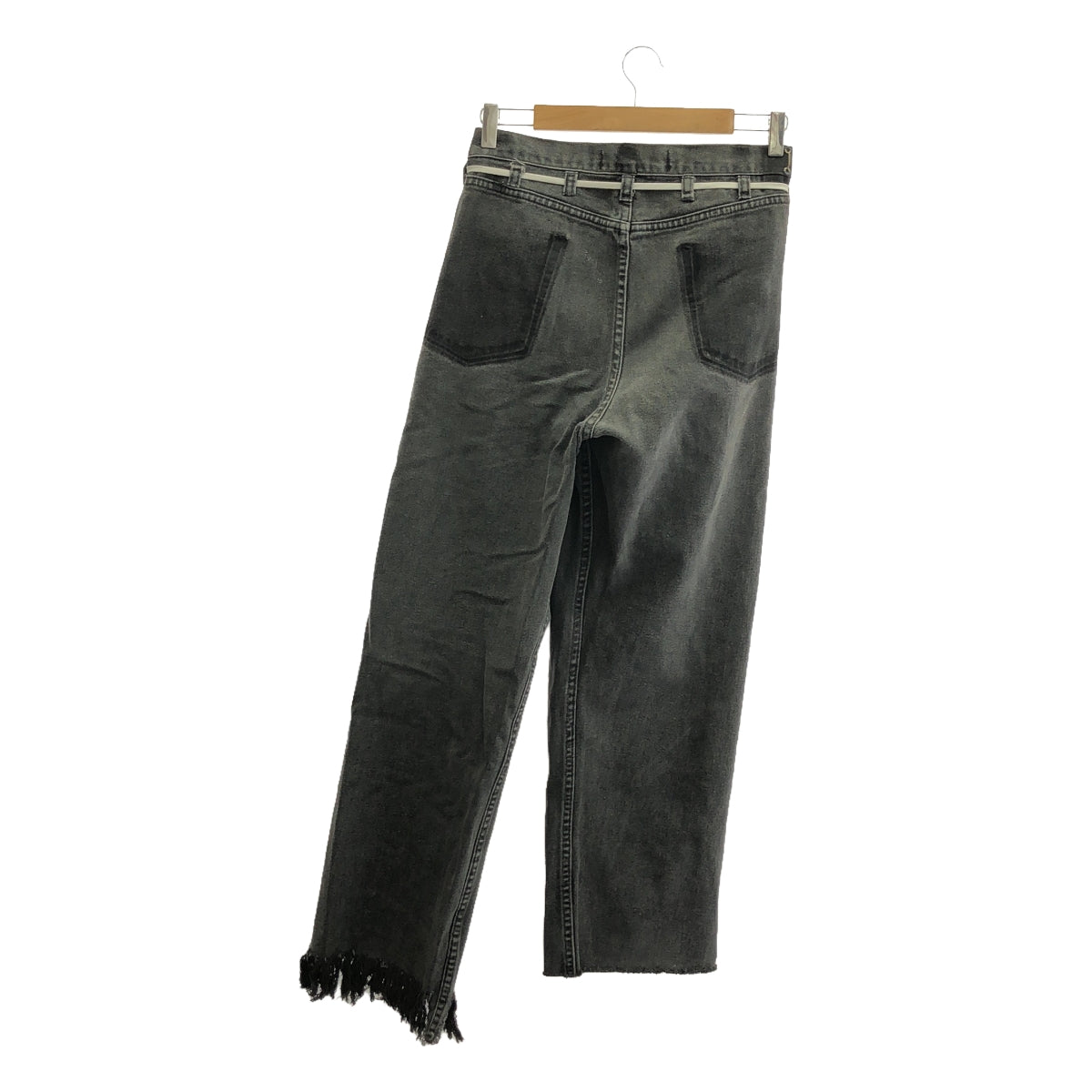 MAISON EUREKA | VINTAGE REWORK BIGGY Vintage Rework Biggy Denim Pants | S | Black | Women's