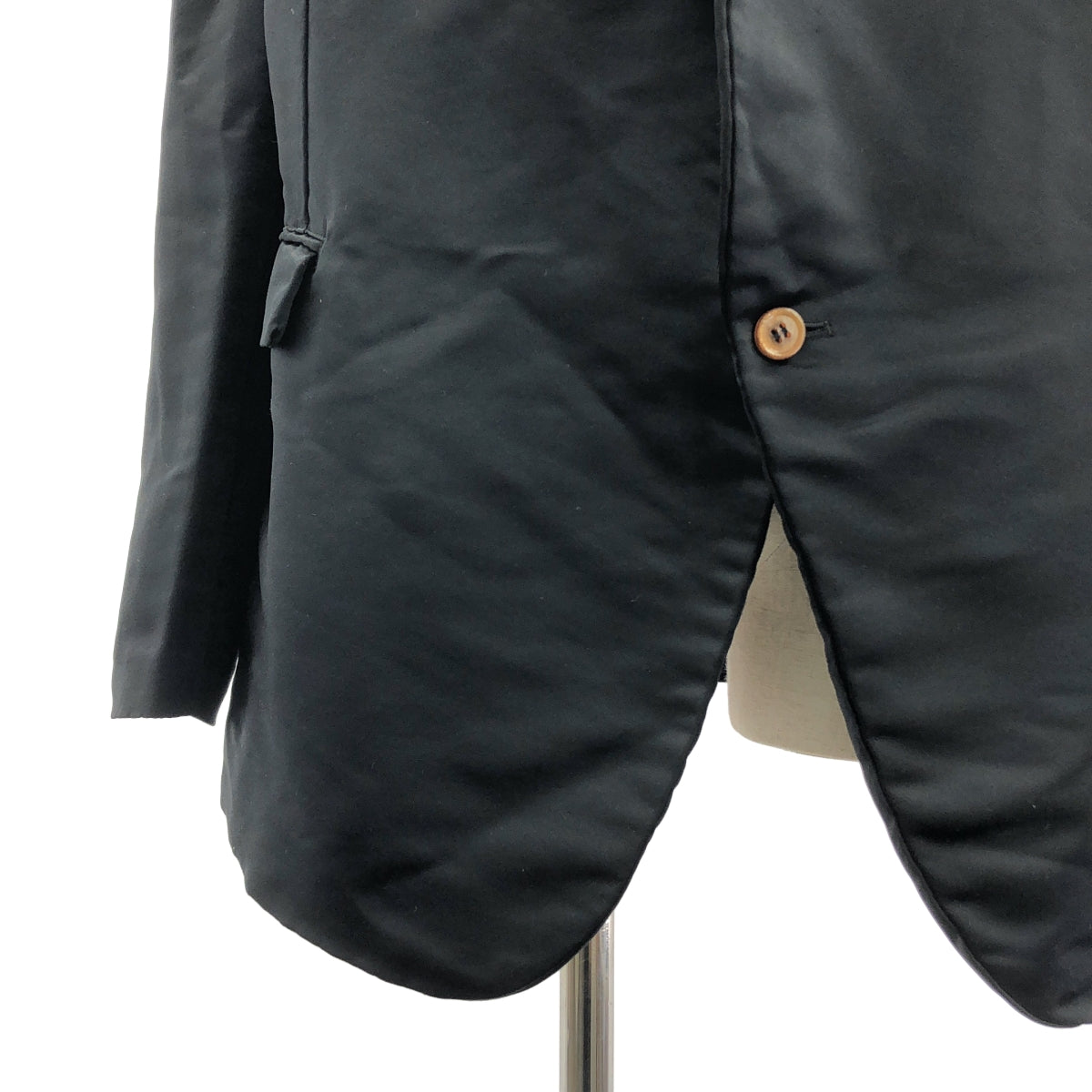 COMME des GARCONS / コムデギャルソン | 2020SS | ポリエステル 製品加工 変形 立体 シングル オーバー ジャケット | M | レディース