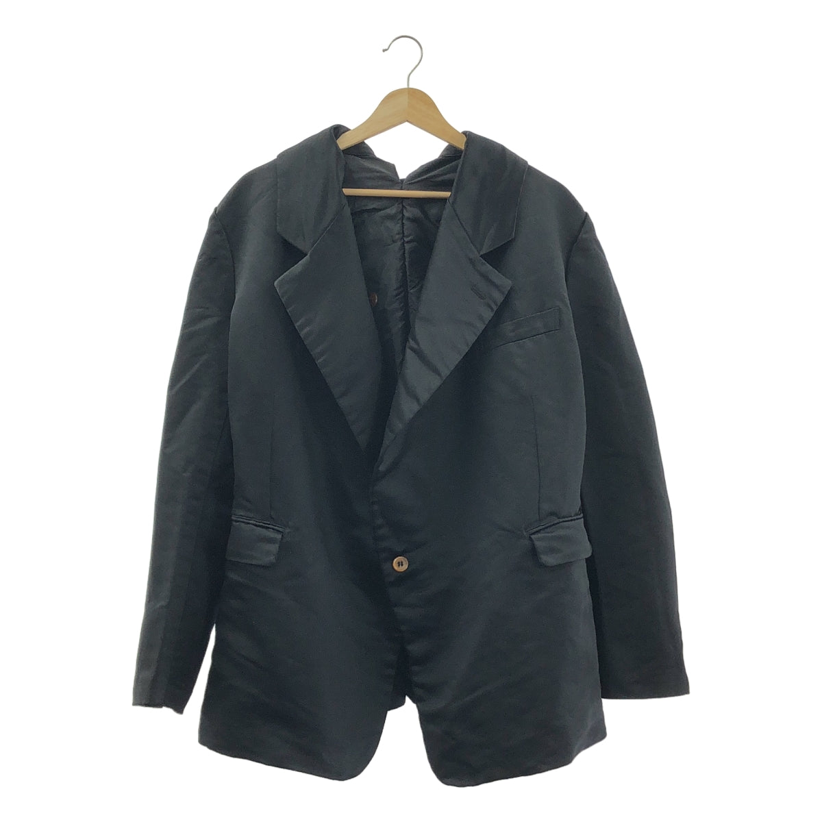 COMME des GARCONS / コムデギャルソン | 2020SS | ポリエステル 製品加工 変形 立体 シングル オーバー ジャケット | M | レディース