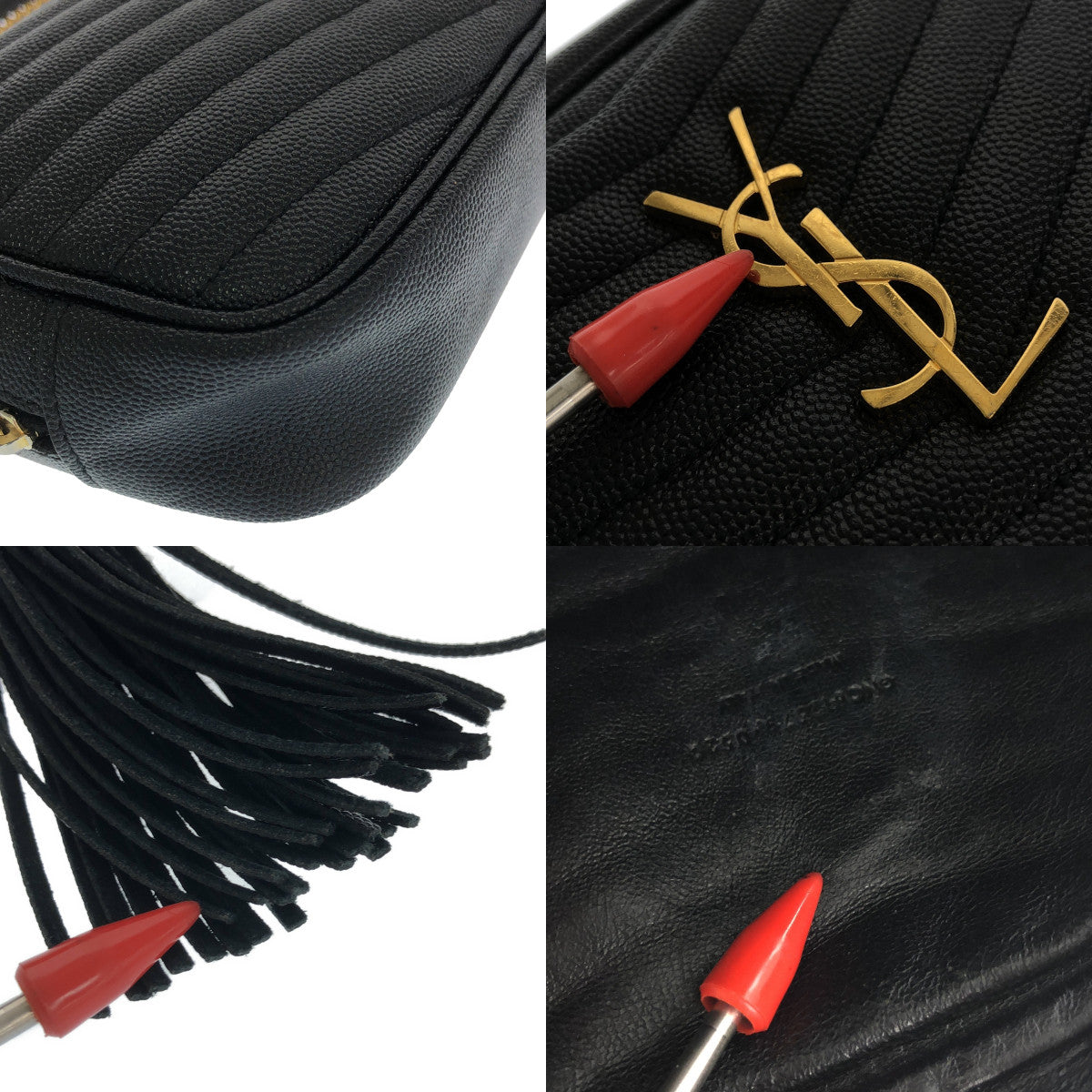 SAINT LAURENT PARIS / サンローランパリ | Lou mini 612579 ルー ミニ チェーン ショルダーバッグ |